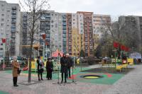 Elkészült a befogadó játszótér a Széchenyi lakótelepen